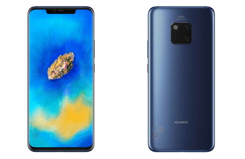Huawei Mate 20 Pro Pinstripe Blue Huawei Mate 20 Pro Pinstripe Blue