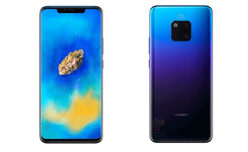 Huawei Mate 20 Pro Twilight gradient Huawei Mate 20 Pro Twilight gradient