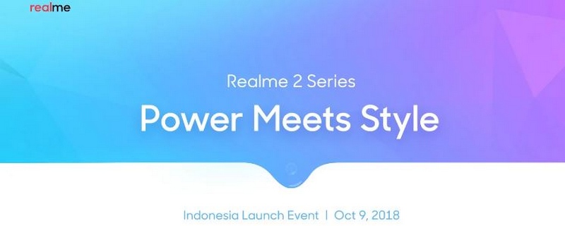 Realme 2 sẽ ra mắt tại Indonesia vào ngày 9/10, tại Việt Nam muộn hơn