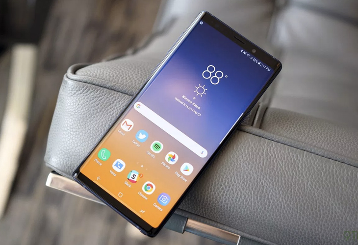 phần mềm galaxy note 9