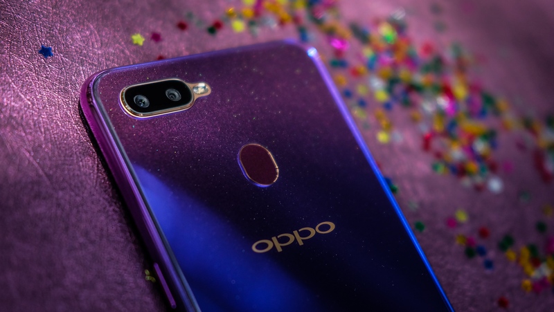 OPPO F9 Tím Tính Tú