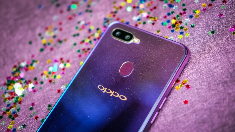 OPPO F9 Tím Tính Tú