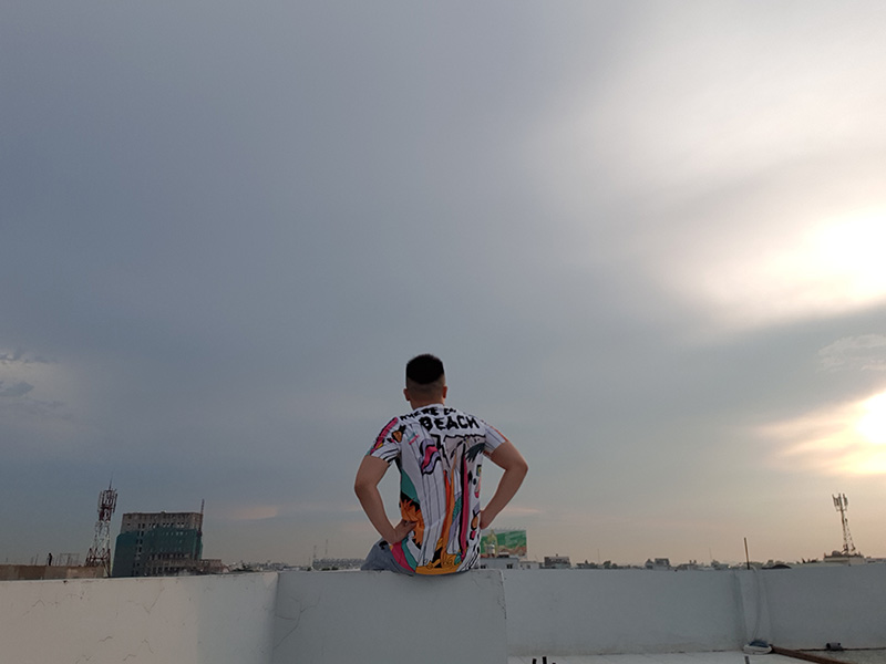 Selfie bằng S Pen của Galaxy Note 9