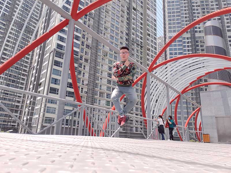 Selfie bằng S Pen của Galaxy Note 9