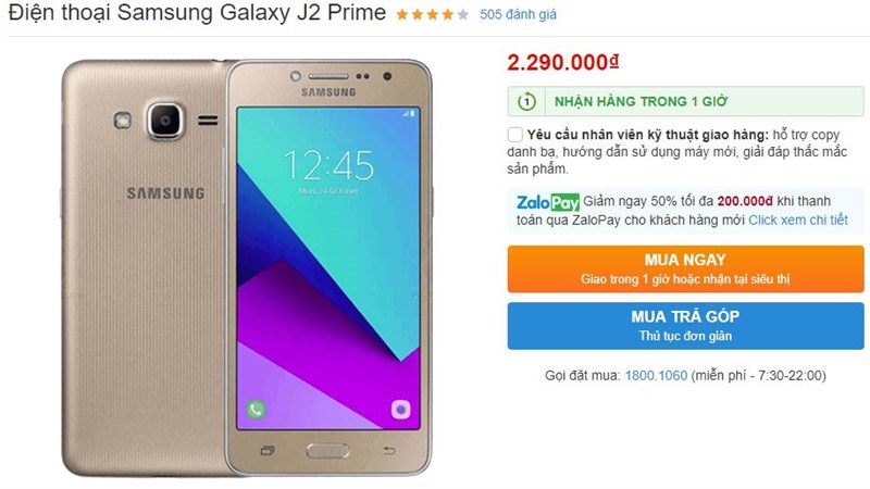 Có dưới 5 triệu, thích Samsung, chọn máy nào?