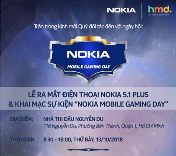 Nokia 5.1 Plus có ngày ra mắt chính thức tại Việt Nam Nokia 5.1 Plus có ngày ra mắt chính thức tại Việt Nam