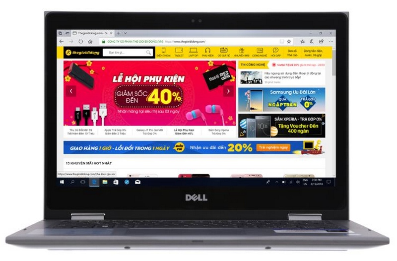 Mua laptop cuối tuần nhiều ưu đãi hấp dẫn, tặng PMH 1 triệu đồng Mua laptop cuối tuần nhiều ưu đãi hấp dẫn, tặng PMH 1 triệu đồng