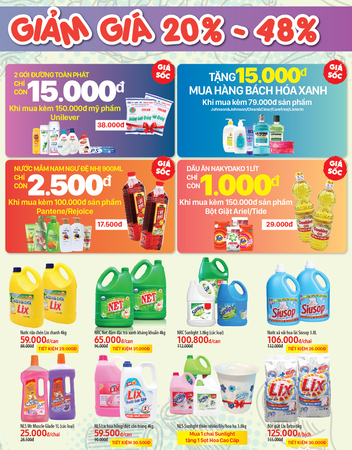 Siêu thị Bách hoá XANH E5/8 Khu dân cư Thuận Giao khai trương ngày 12/10