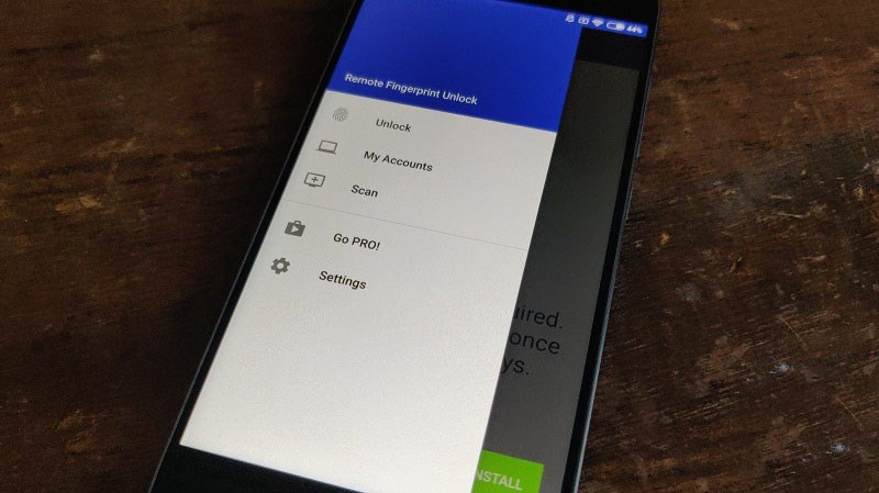 Mẹo mở khóa máy tính Windows bằng vân tây trên smartphone Android