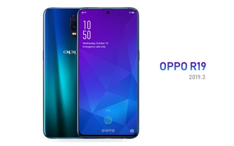 OPPO R19 sẽ có camera trước dưới màn hình thay vì notch tai thỏ? - ảnh 1 OPPO R19 sẽ có camera trước dưới màn hình thay vì notch tai thỏ? - ảnh 1
