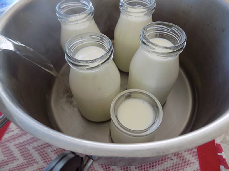 Bước 4 Ủ sữa chua Sữa chua úp ngược