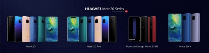 Giá bán và ngày lên kệ của Huawei Mate 20, Mate 20 Pro, Mate 20X