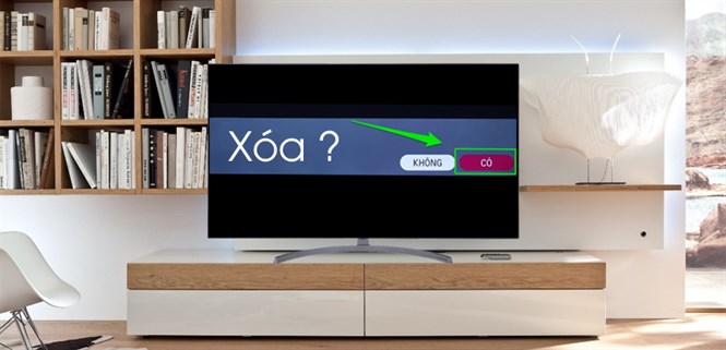 Cách xóa ứng dụng đã cài trên Smart tivi LG 2018