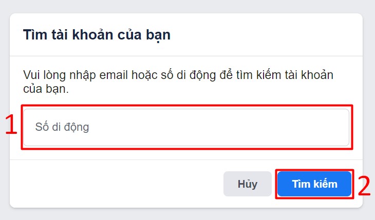 Cách Lấy Lại Mật Khẩu Facebook Bị Mất Bằng Email Hoặc Số Điện Thoại