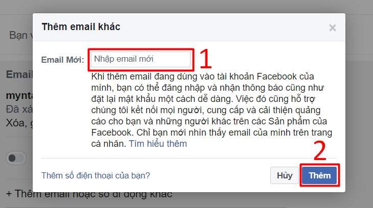 Cách lấy mật khẩu facebook bằng email