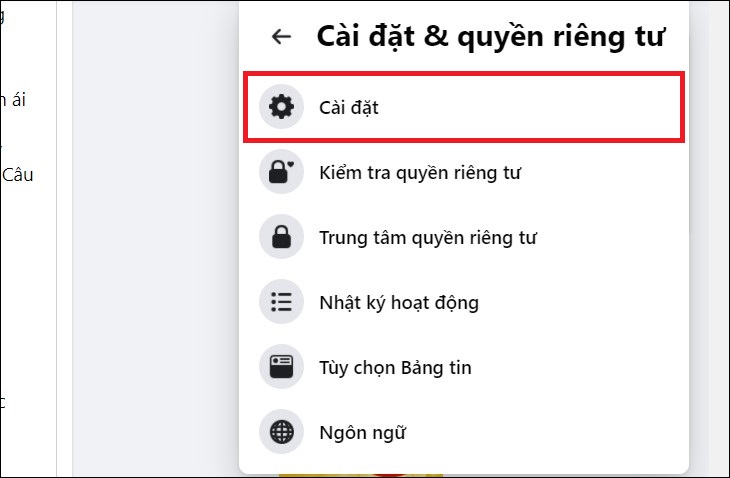 Cách Đổi Tên Tài Khoản Facebook Trên Máy Tính