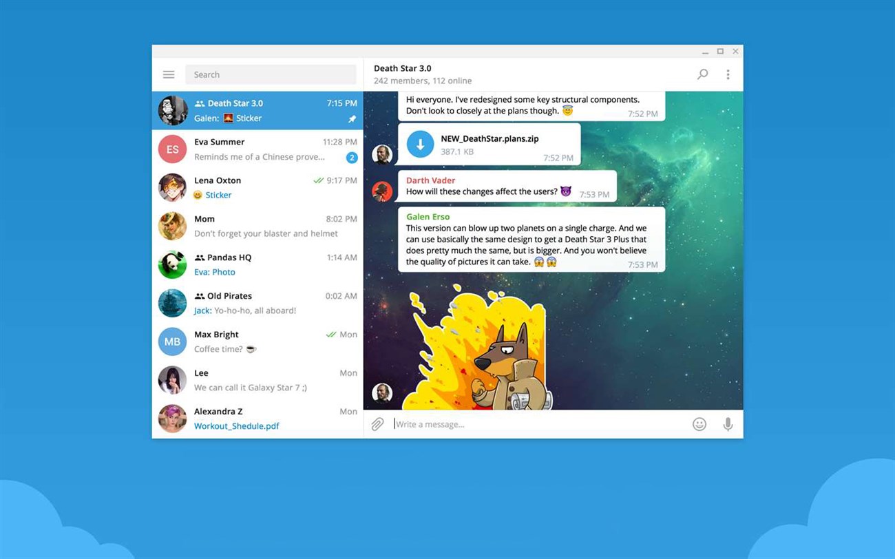 Telegram cho máy tính