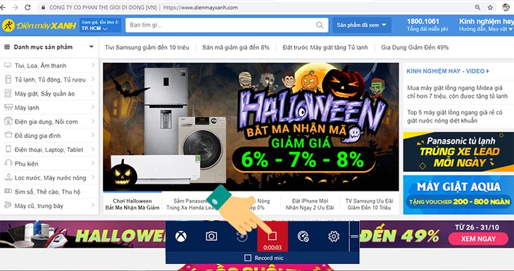 Hướng dẫn cách quay màn hình máy tính không cần ứng dụng