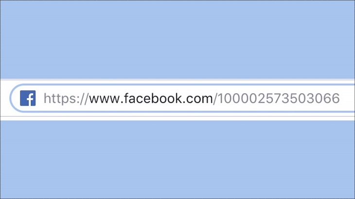 Mở một tab mới, sau đó nhập theo cú pháp Facebook.com/1000xxxxx vào trong thanh địa chỉ và nhấn Enter