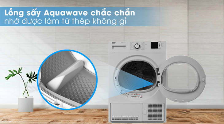 Lồng sấy Aquawave mô phỏng chuyển động sóng biển