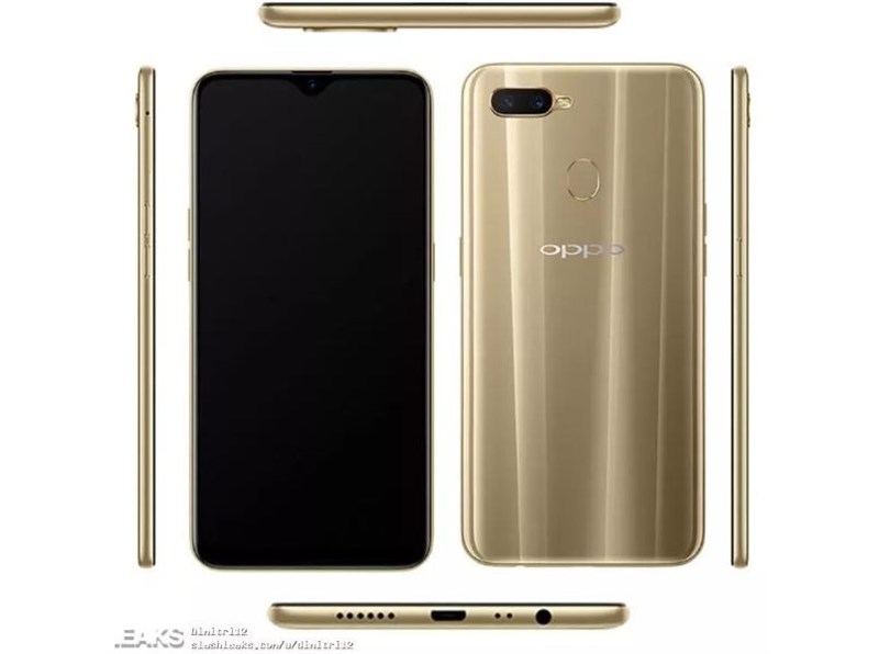 OPPO A7 lộ ảnh render đẹp mắt kèm thông số kỹ thuật và giá bán