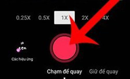 Chạm để quay