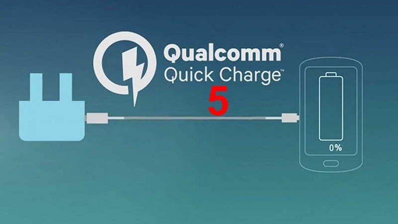 2019, Qualcomm sẽ ra mắt Quick Charge 5 hỗ trợ dòng điện tối đa 32W