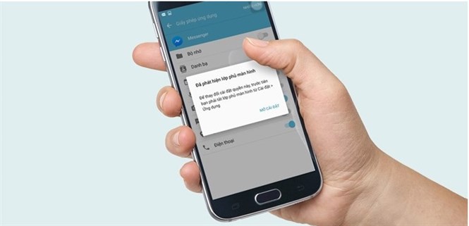 Cách tắt lớp phủ màn hình Samsung, Sony, Xiaomi, Huawei