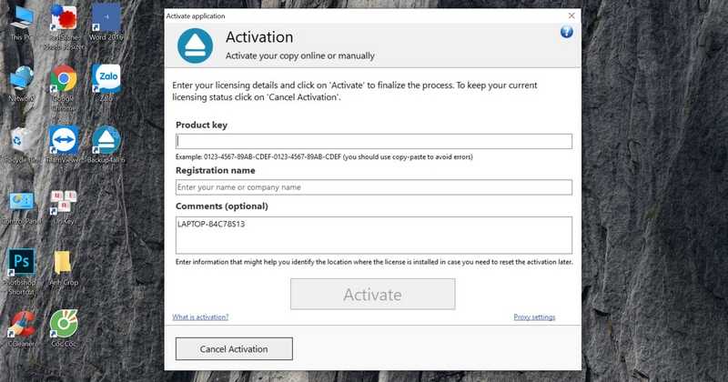 Cách nhận miễn phí phần mềm sao lưu dữ liệu
