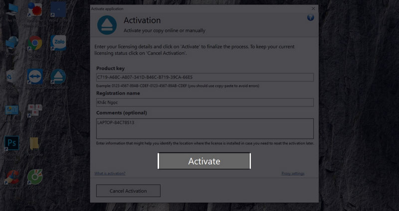 Cách nhận miễn phí phần mềm sao lưu dữ liệu