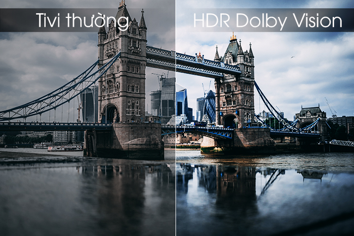 Các công nghệ hình ảnh đặc biệt trên tivi LG > Công nghệ HDR Dolby Vison