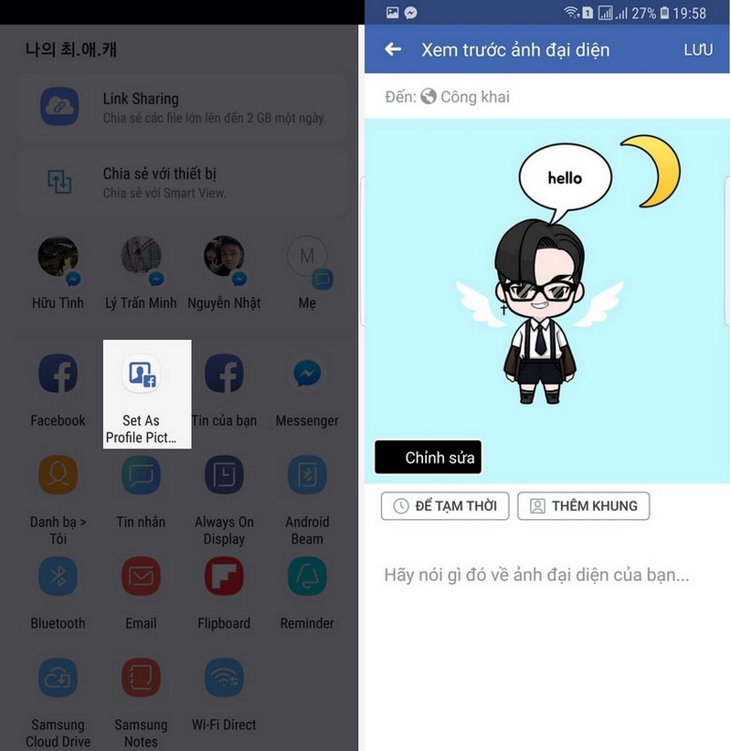 Cách tạo Avatar Chibi dễ thương dành cho smartphone Android