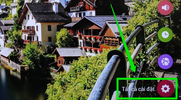 Chọn Tất cả cài đặt