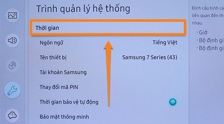 Chọn Thời gian Chọn Thời gian