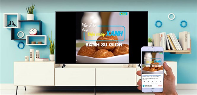 Cách chia sẻ video Youtube từ điện thoại, máy tính bảng, laptop lên Smart tivi Samsung