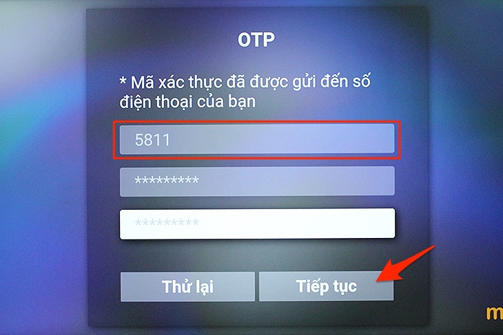 Cách nhận khuyến mãi ứng dụng MyTV trên tivi LG 2018 - mã OTP