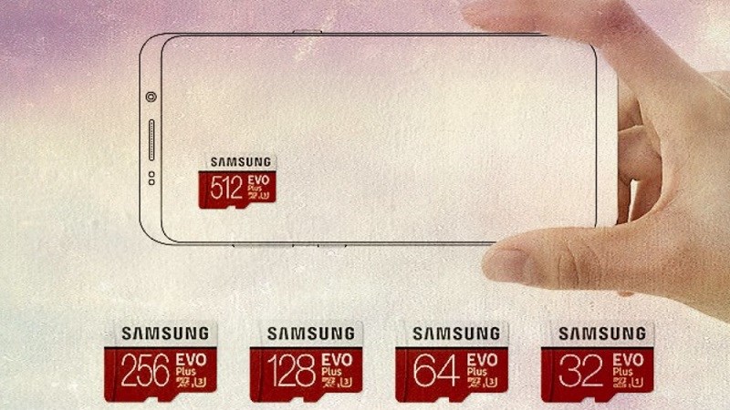 Samsung ra mắt thẻ nhớ microSD EVO Plus  512 GB với giá 7.6 triệu đồng