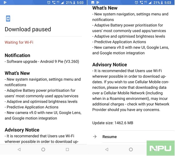 Nokia 6.1 chính thức được cập nhật Android 9 Pie Nokia 6.1 chính thức được cập nhật Android 9 Pie