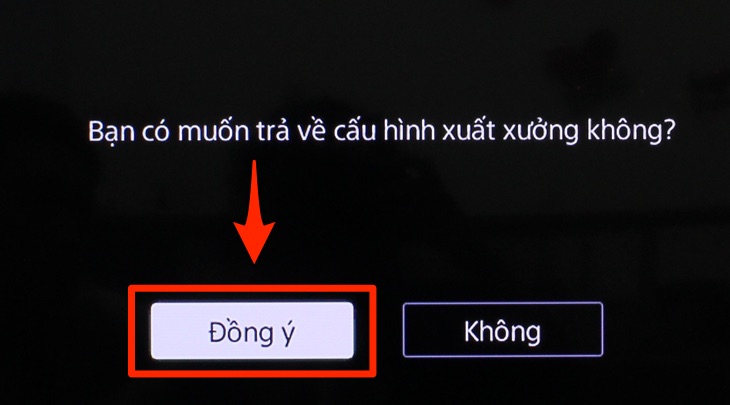 Mục Hỗ trợ khách hàng trên Smart tivi Sony cơ bản