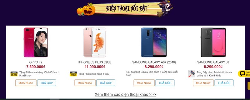 Ngày cuối săn mã giảm giá 20% dịp Halloween