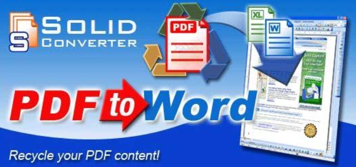 Phần mềm Solid to Word chuyển đổi PDF