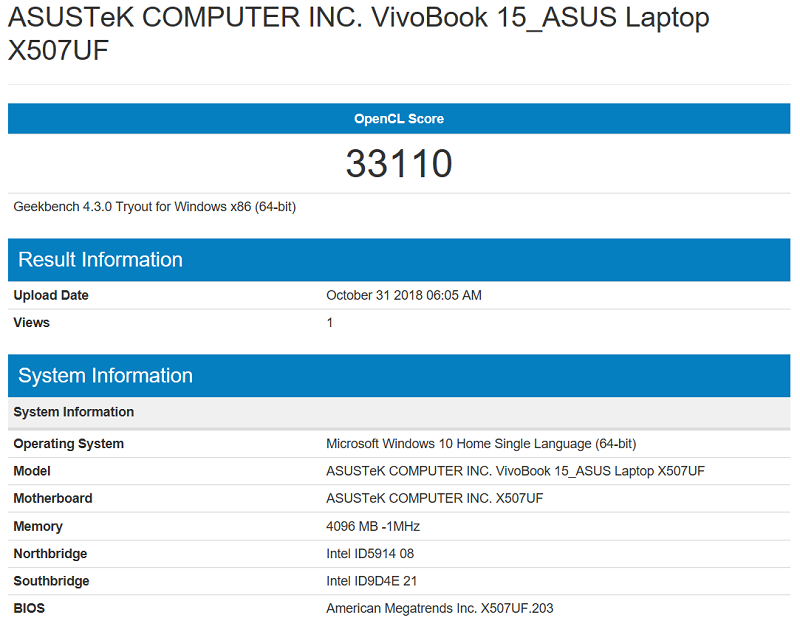 Đánh giá laptop Asus Vivobook X507UF