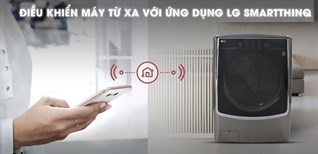 Hướng dẫn điều khiển máy giặt sấy LG Inverter 21 kg F2721HTTV