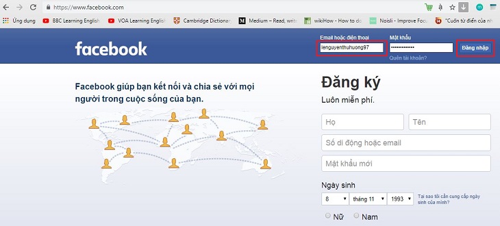 3 cách đăng nhập tài khoản facebook an toàn trên laptop, điện thoại