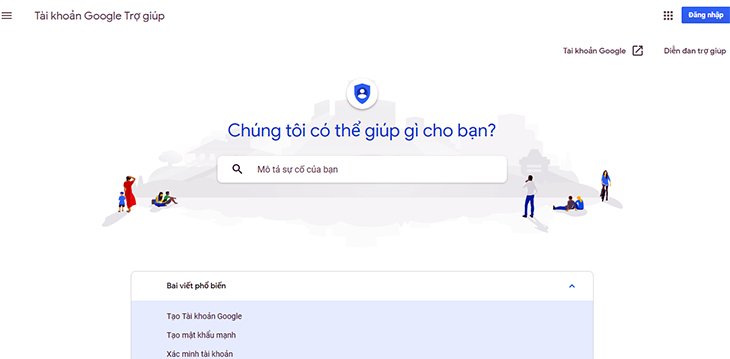 Khôi phục lại tài khoản email của bạn