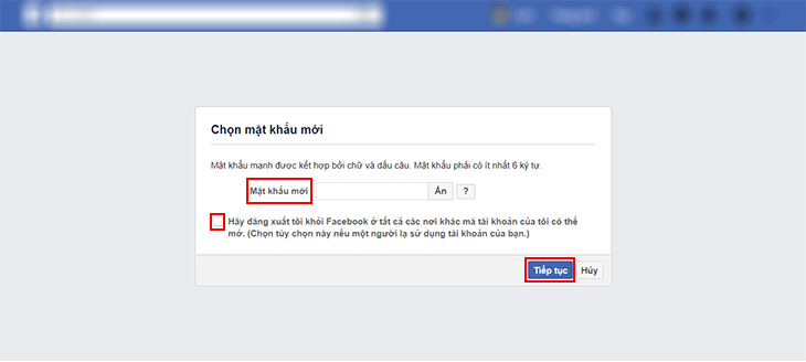 Bạn quên mật khẩu Facebook của mình