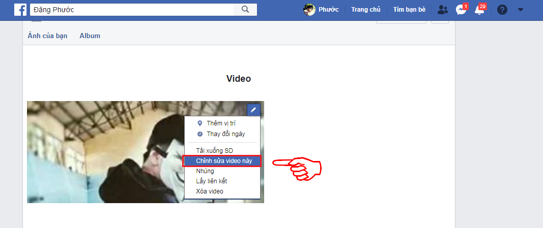 Cách xóa ảnh, video đại diện trên facebook bằng điện thoại, laptop nhanh chóng