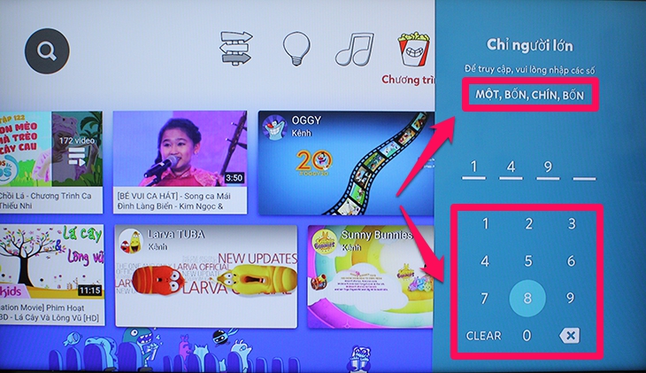 Cách sử dụng ứng dụng Youtube Kids trên Smart tivi Samsung 2018 -  cài đặt