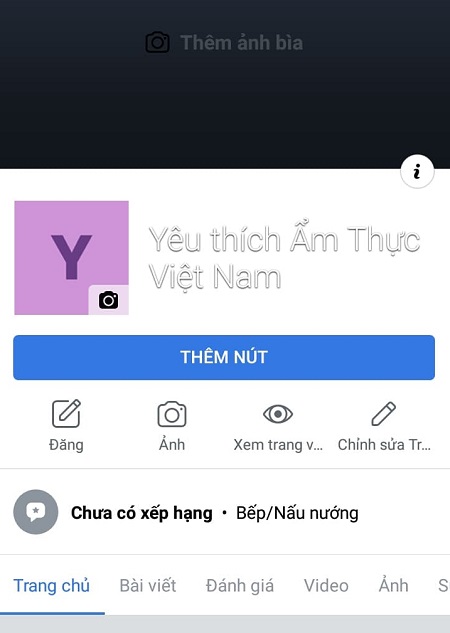 hoàn thành tạo fanpage trên điện thoại