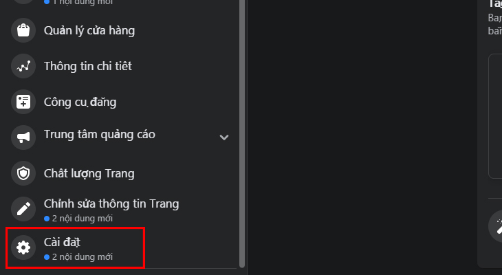 Cách thay đổi tên trang Fanpage Facebook trên máy tính và điện thoại > Đi đến Trang của bạn và nhấp vào Cài đặt ở dưới cùng bên trái.